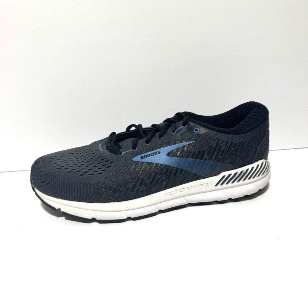 Brooks Mens Addiction GTS 15 Running Shoes Gray Size 13 EE